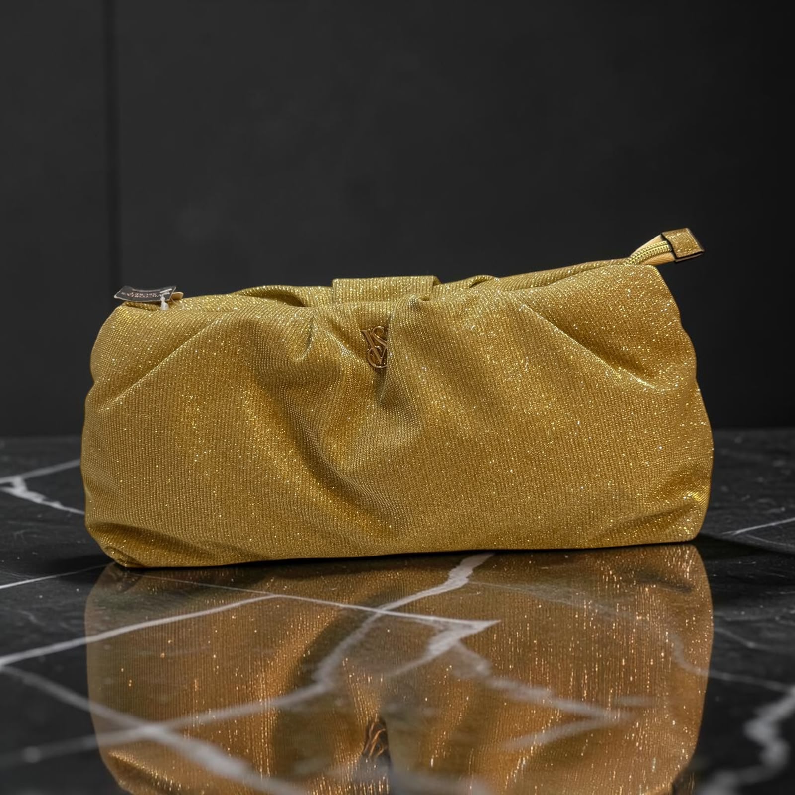 Bolso de Fiesta Victoria Secret Dorado Glam