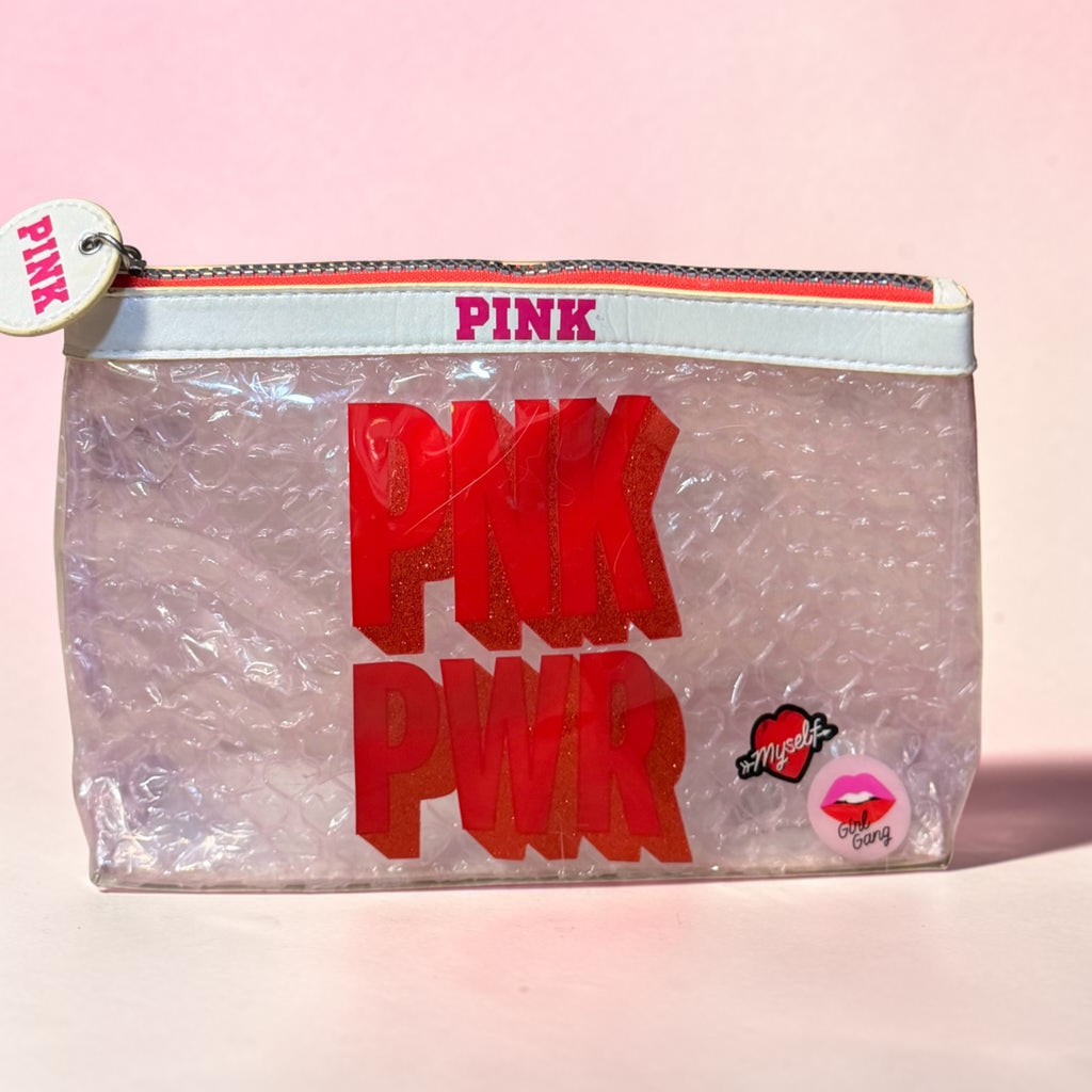 Cosmetiquera PINK transparente