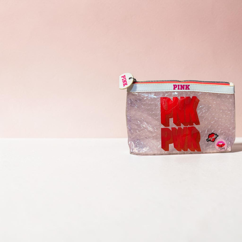 Cosmetiquera PINK transparente